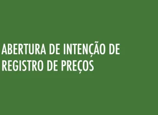 ABERTURA DE INTENÇÃO DE REGISTRO DE PREÇOS – 008/2025